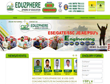 Tablet Screenshot of eduzphere.com